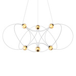 Munari Pendant - Black / Clear