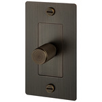Buster + Punch Complete 1-Gang Incandescent Dimmer Switch - Smoked Bronze