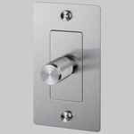 Buster + Punch Complete 1-Gang Incandescent Dimmer Switch - Steel