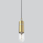 Austin Two Tone Pendant - Brass / Nickel
