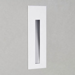 Borgo 55 Vertical Recessed Step / Marker Light - Overstock - Matte White