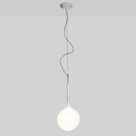 Castore Pendant - Overstock - White / White