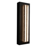 Beam Color-Select Outdoor Wall Sconce - Black / Clear