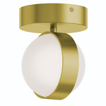 Verona Color-Select Ceiling Light - Antique Brass / White