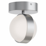 Verona Color-Select Ceiling Light - Satin Nickel / White