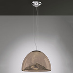 Mountain View Pendant - Chrome / Black / Black