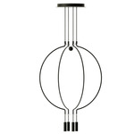 Liaison Chandelier - Black / Black