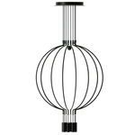 Liaison Chandelier - Black / Black