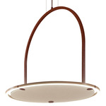 U-Light Acoustic Kit for Arch Pendant - Rust Brown / Ivory