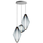 Buoy Multi Light Pendant - White / Smoke