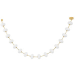 Nephele Chandelier - Vintage Polished Brass / Cloud
