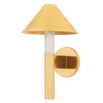 Altona Wall Sconce - Vintage Brass / Alabaster