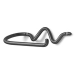 Curvature Toilet Paper Holder - Black Brass