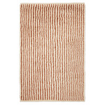 Kami Knotted Rug - Red Brown / Off White