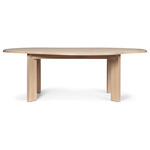 Tarn Long Dining Table - White Oiled Beech