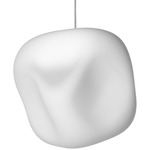 Hoba Pendant - White / White