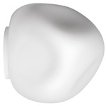 Hoba Wall / Ceiling Light - White