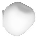 Hoba Wall / Ceiling Light - White