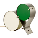 Coppia Table Lamp - Bronze Steel / Clover / Ivory