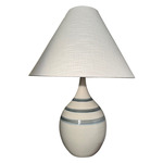 Scatchard Table Lamp w/Cone Shade - Trinity / Cream