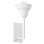 Alora Wall Sconce - White Plaster
