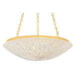 Summerside Pendant - Vintage Gold Leaf / Coco Shell