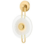 Keuka Park Wall Sconce - Aged Brass / Piastra