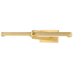Deptford Picture Light - Aged Brass / White