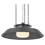Woodrow Pendant - Distressed Bronze / Opal Glossy