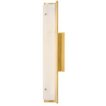 Lucio Wall Sconce - Aged Brass / Alabaster
