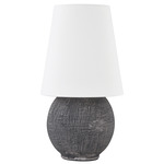 Ulsterville Rechargeable Table Lamp - Greystone / White