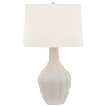 Glendora Table Lamp - Misty Morning / White