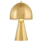 Hopkinton Rechargeable Table Lamp - Aged Brass
