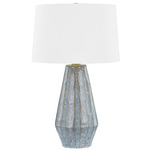 Alloway Table Lamp - Swept Coast / White