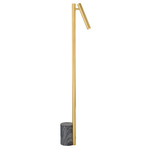 Circleville Floor Lamp - Aged Brass