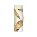 Banana Tube Wall Sconce - Brushed Nickel / Green
