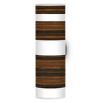 Band Tube Wall Sconce - Brushed Nickel / Ebony / Linen