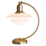 PH 2/2 Luna Table Lamp - Brass / Pale Rose