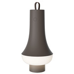 Tomoshi Portable Table Lamp - Dark Brown