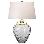 Samara Table Lamp - Smoke / Light Grey