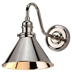 Provence Adjustable Wall Light - Polished Nickel