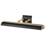 Winchfield Picture Light - Matte Black / Aged Brass