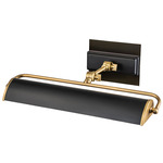 Winchfield Picture Light - Matte Black / Aged Brass