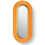 Lens Oval Wall Sconce - Gold / Orange