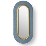 Lens Oval Wall Sconce - Gold / Blue