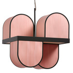 Osca Pendant - Earl Grey / Pale Rose