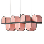 Osca Pendant - Earl Grey / Pale Rose