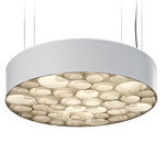 Spiro Pendant - Matte White / Ivory White