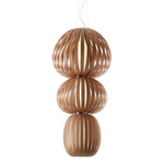 Totem Pendant - Matte Nickel / Natural Cherry