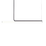 Ambrosia Linear Suspension w/ Surface Canopy ELV Dimmable - Matte Black
